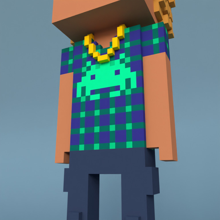 Meebit #7854 — Outfit