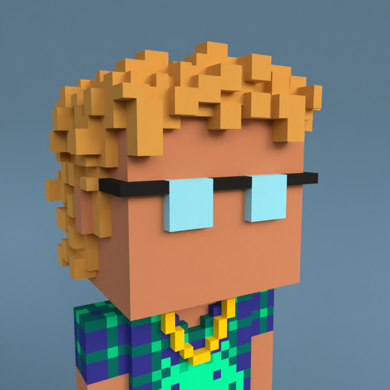 Meebit #7854 — Portrait