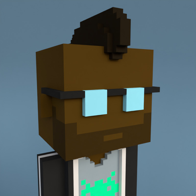 Meebit #7855 — Portrait