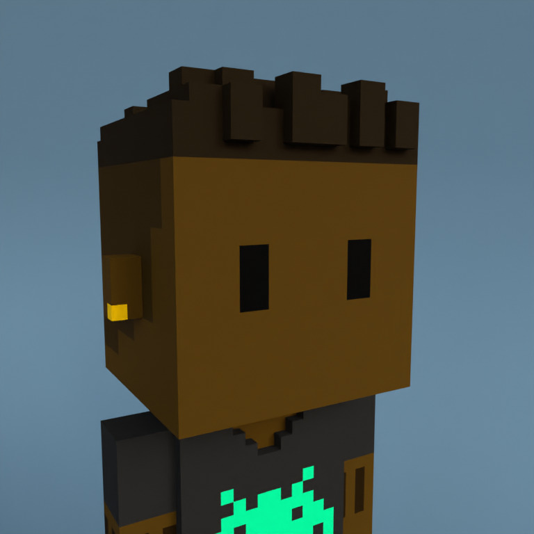 Meebit #7860 — Portrait