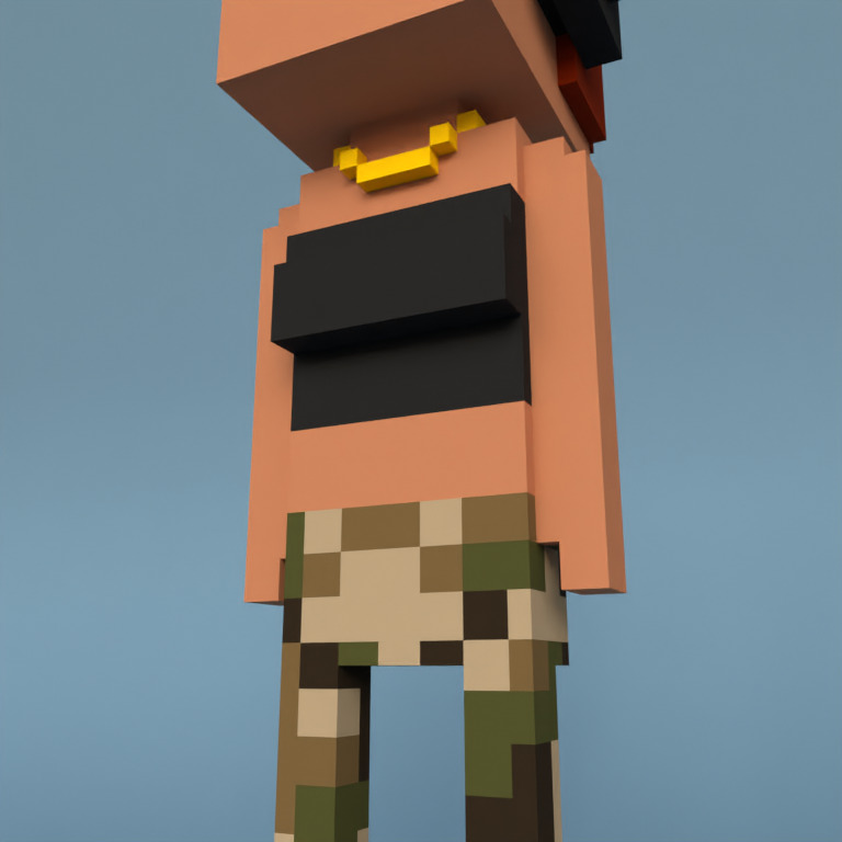 Meebit #7861 — Outfit