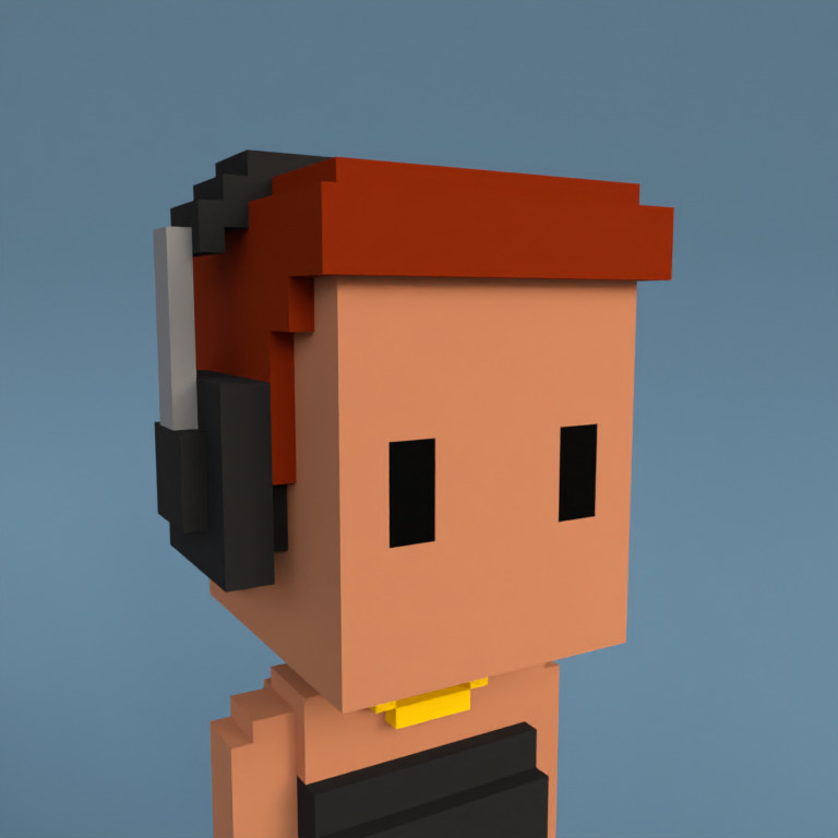 Meebit #7861 — Portrait