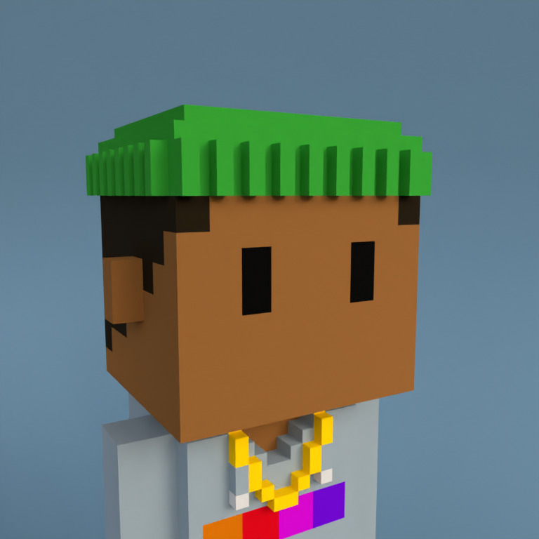 Meebit #7862 — Portrait