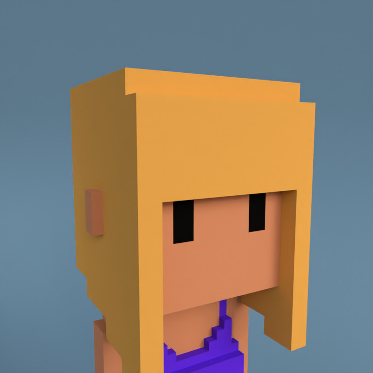 Meebit #7865 — Portrait