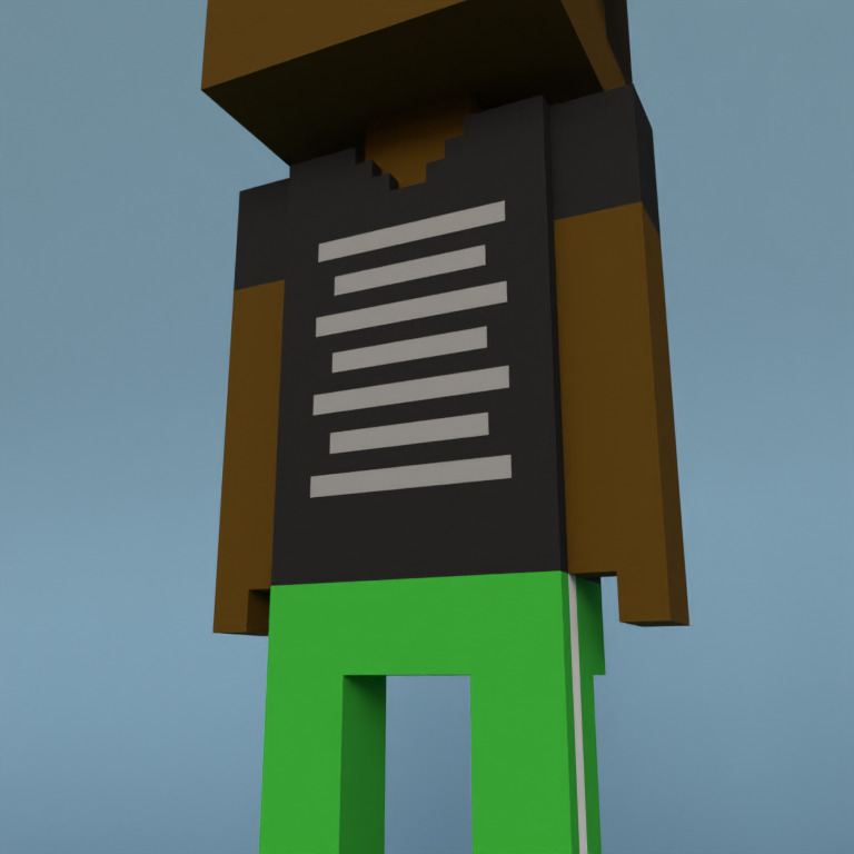 Meebit #7866 — Outfit