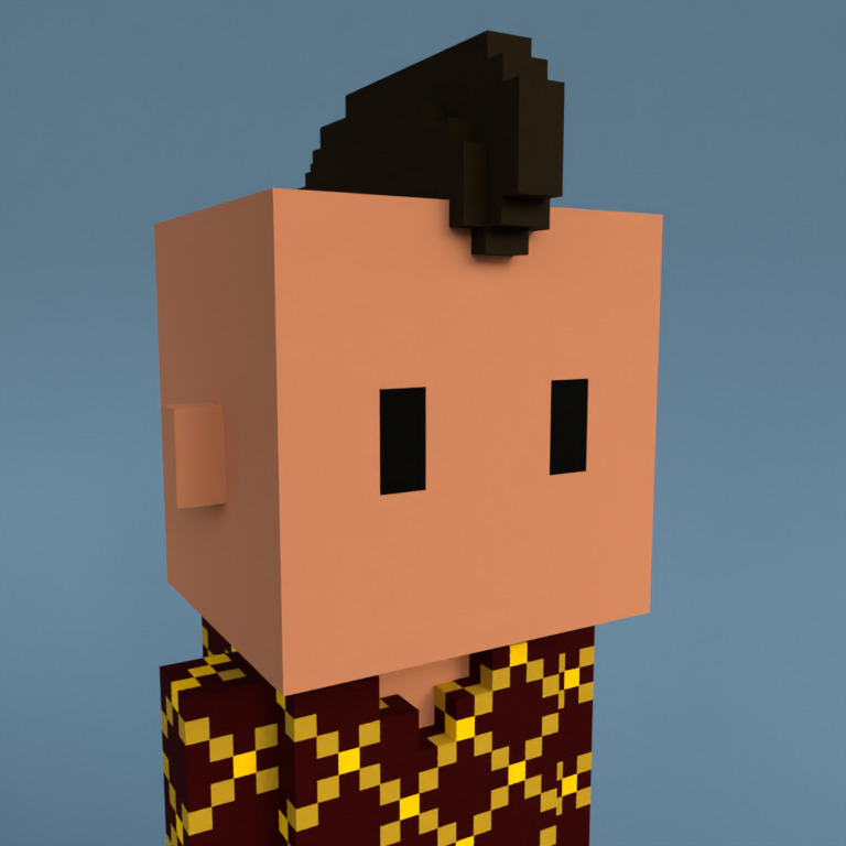 Meebit #7870 — Portrait