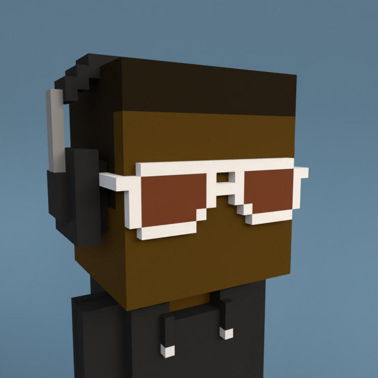 Meebit #7876 — Portrait