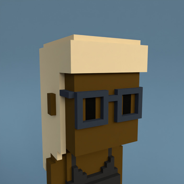 Meebit #7877 — Portrait