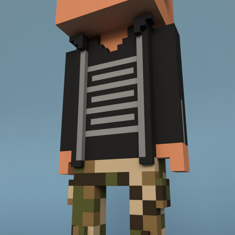 Meebit #7883 — Outfit