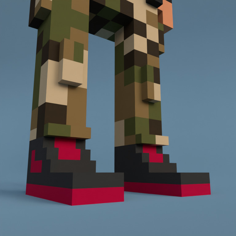 Meebit #7883 — Shoes