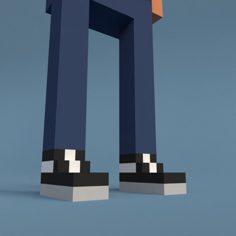 Meebit #7884 — Shoes