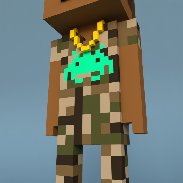 Meebit #7885 — Outfit