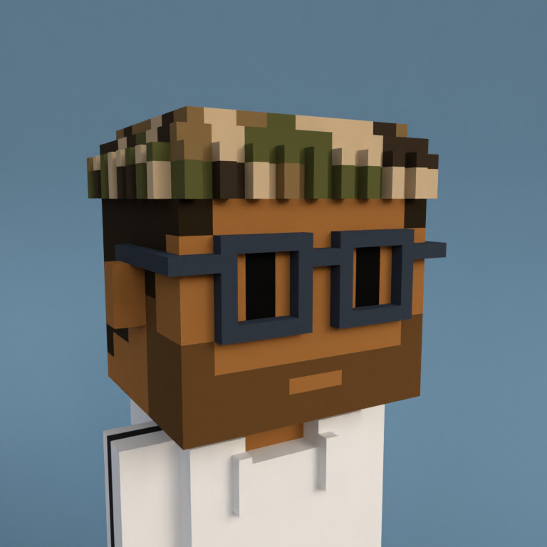 Meebit #7887 — Portrait