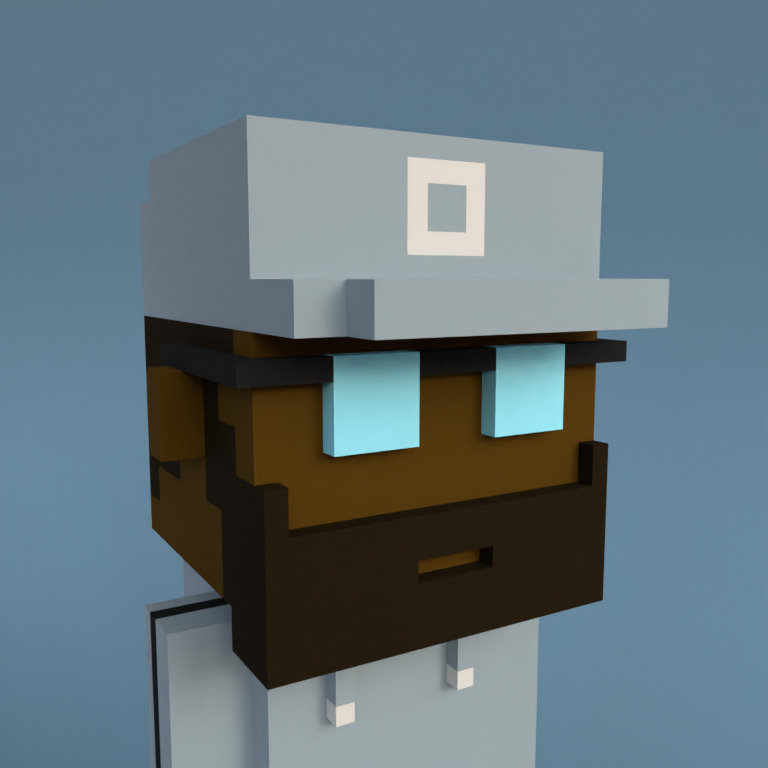 Meebit #7889 — Portrait
