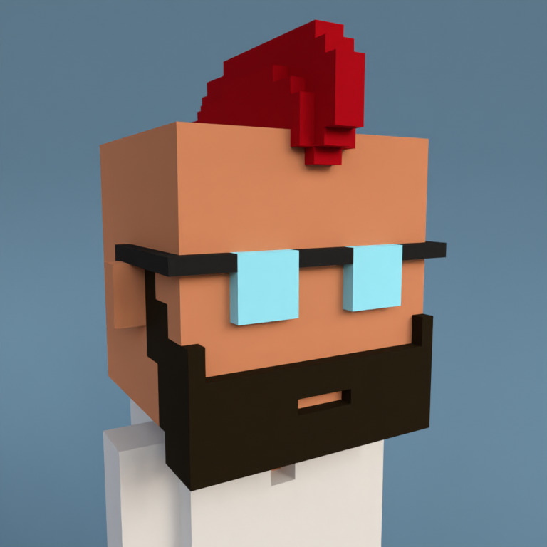 Meebit #7890 — Portrait