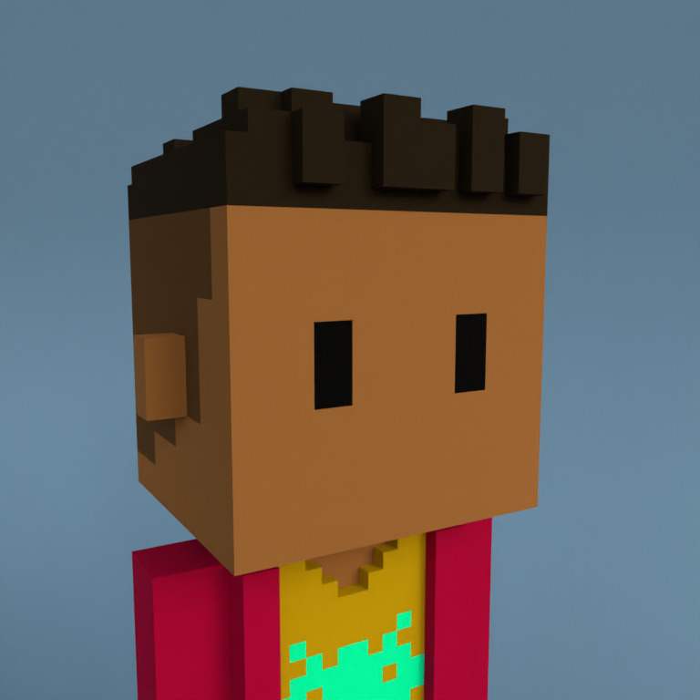 Meebit #7895 — Portrait