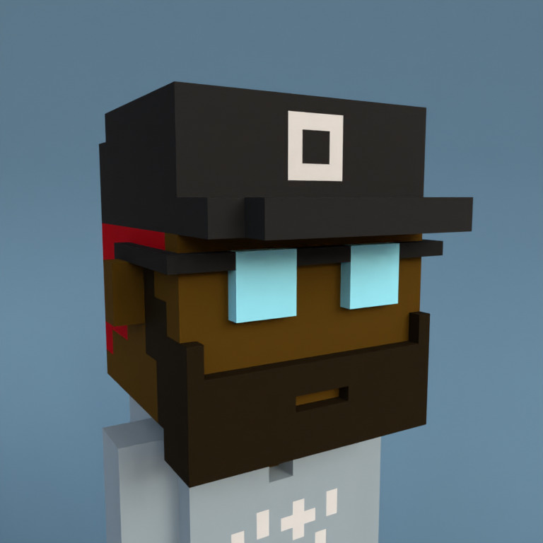 Meebit #7897 — Portrait