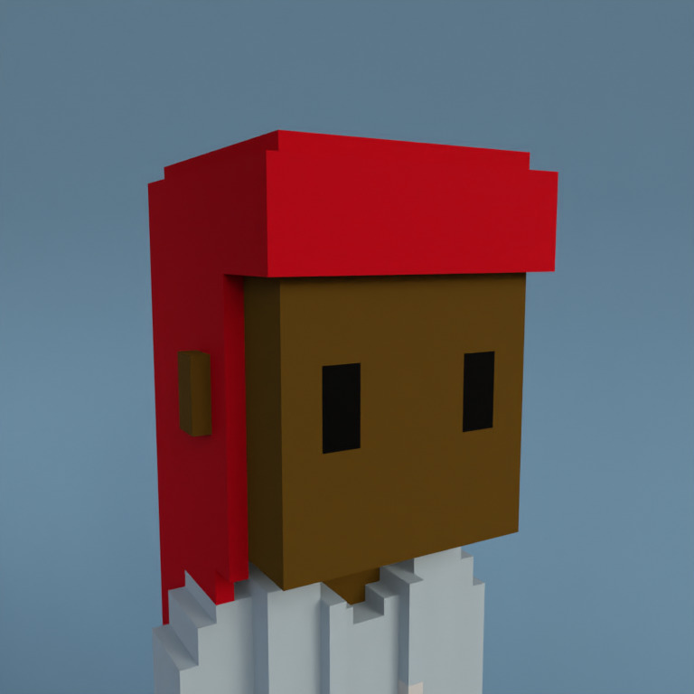 Meebit #7900 — Portrait