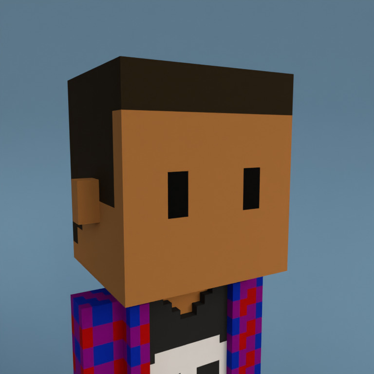 Meebit #7901 — Portrait