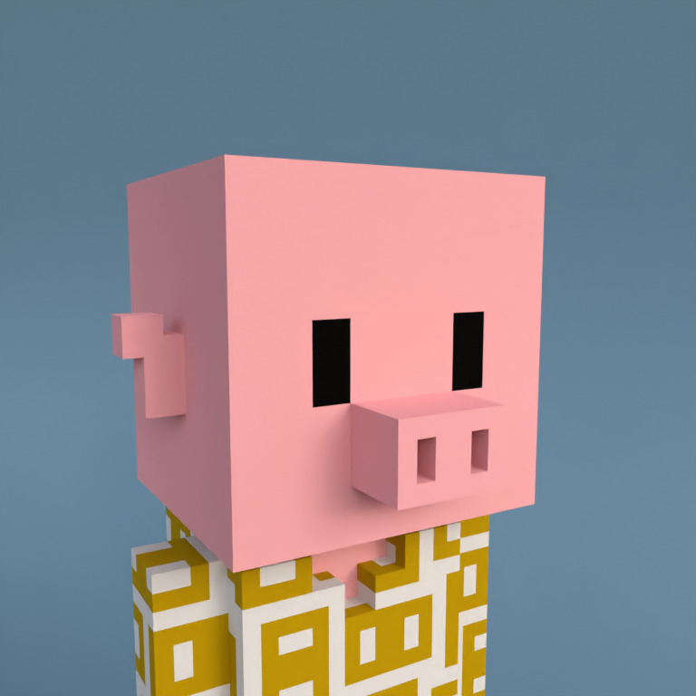 Meebit #7904 — Portrait