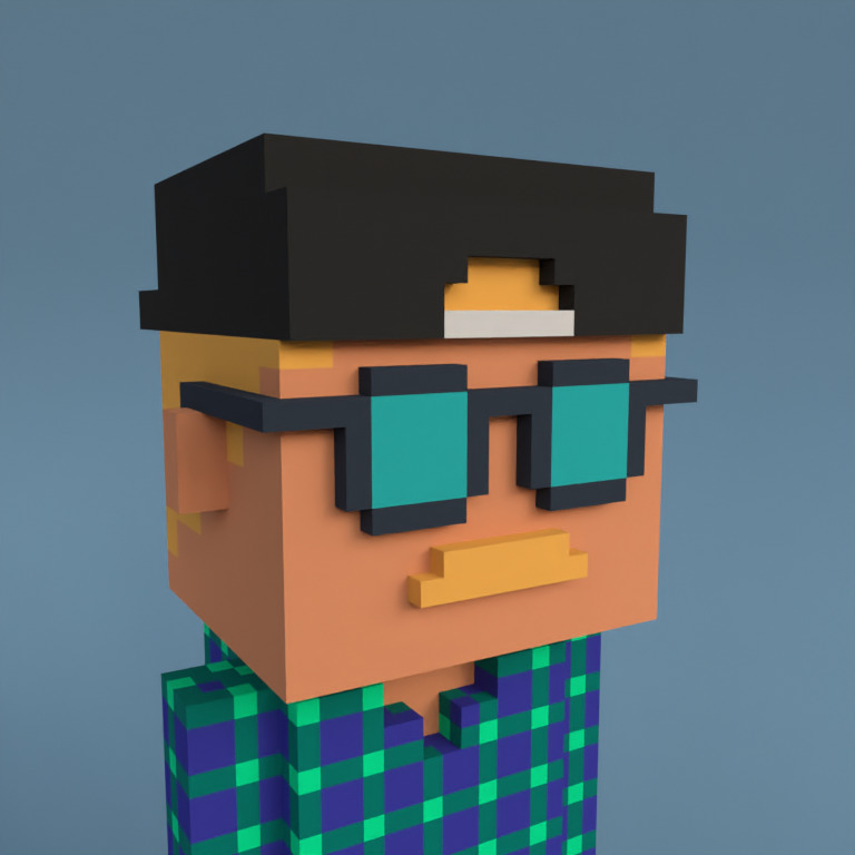 Meebit #7905 — Portrait