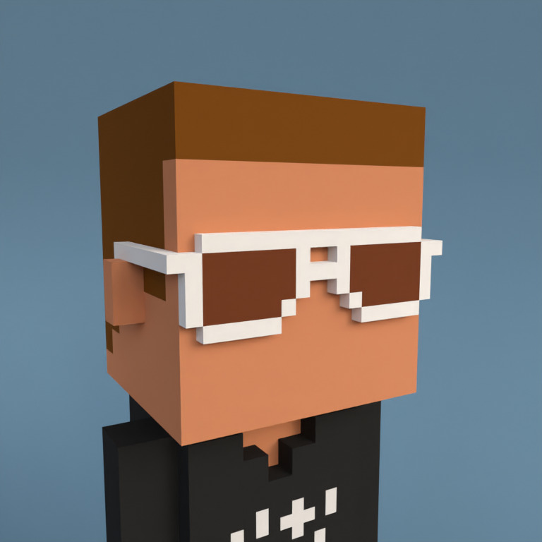 Meebit #7906 — Portrait