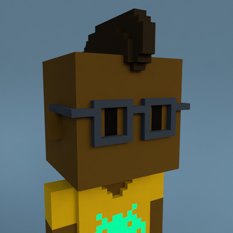 Meebit #7907 — Portrait