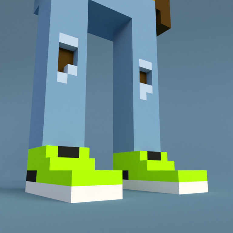 Meebit #7907 — Shoes