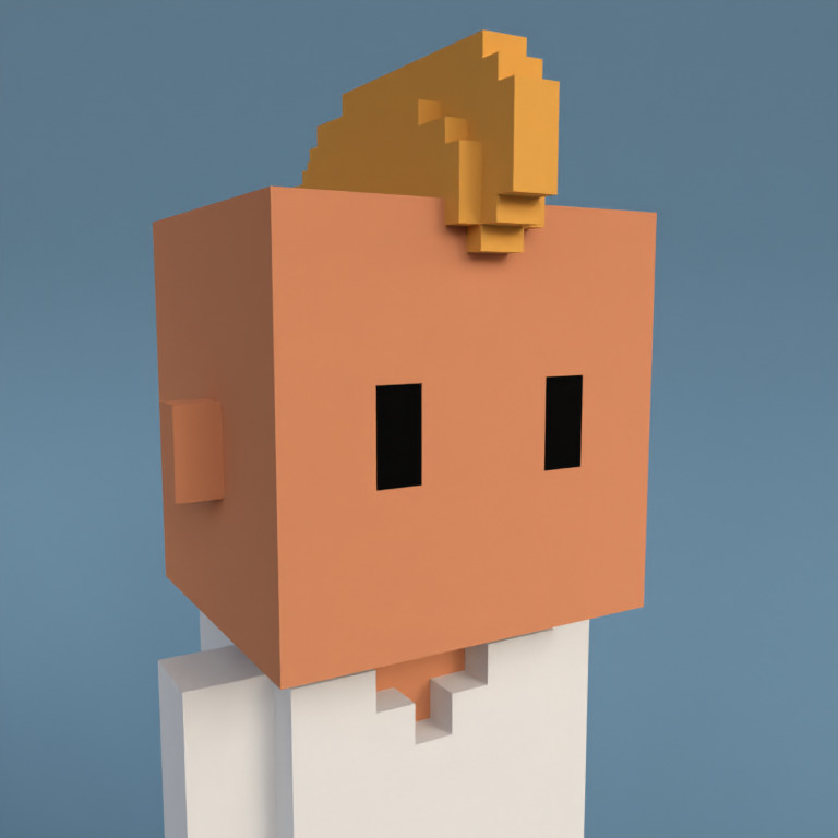 Meebit #7910 — Portrait