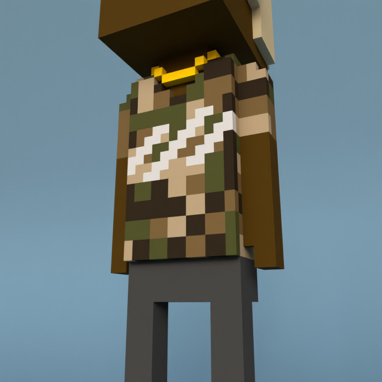 Meebit #7912 — Outfit