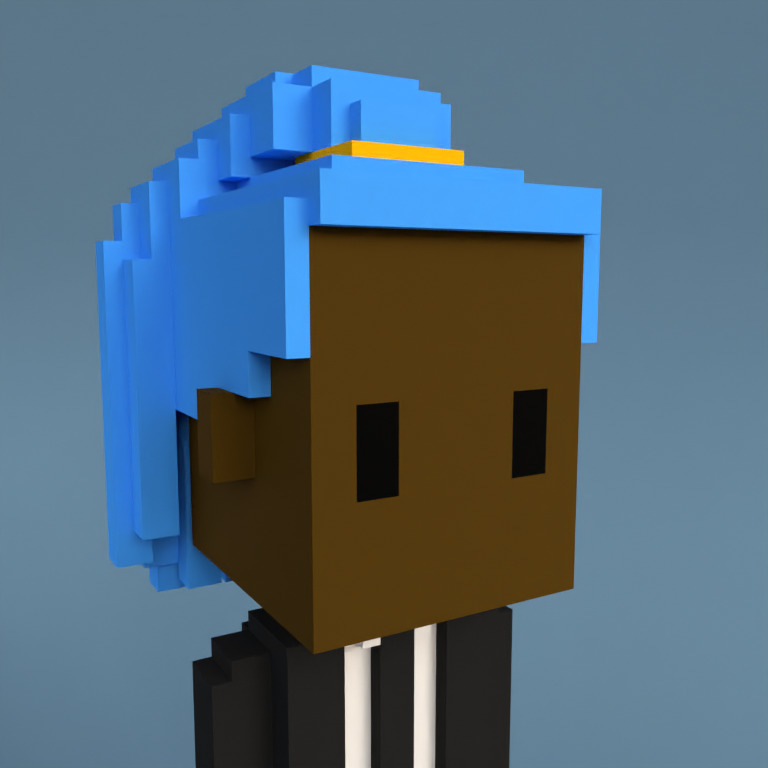 Meebit #7916 — Portrait