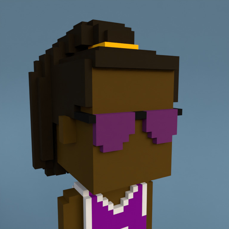 Meebit #7921 — Portrait