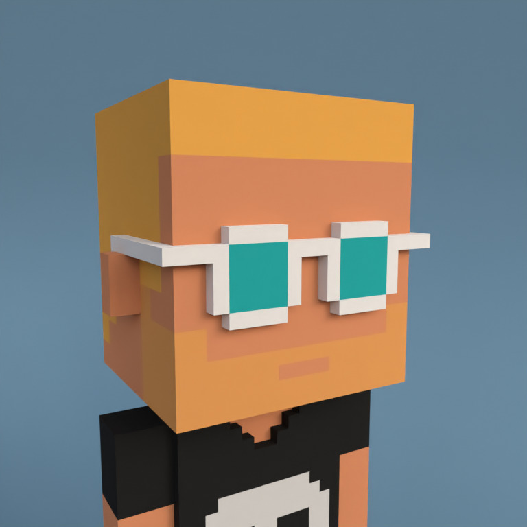 Meebit #7922 — Portrait