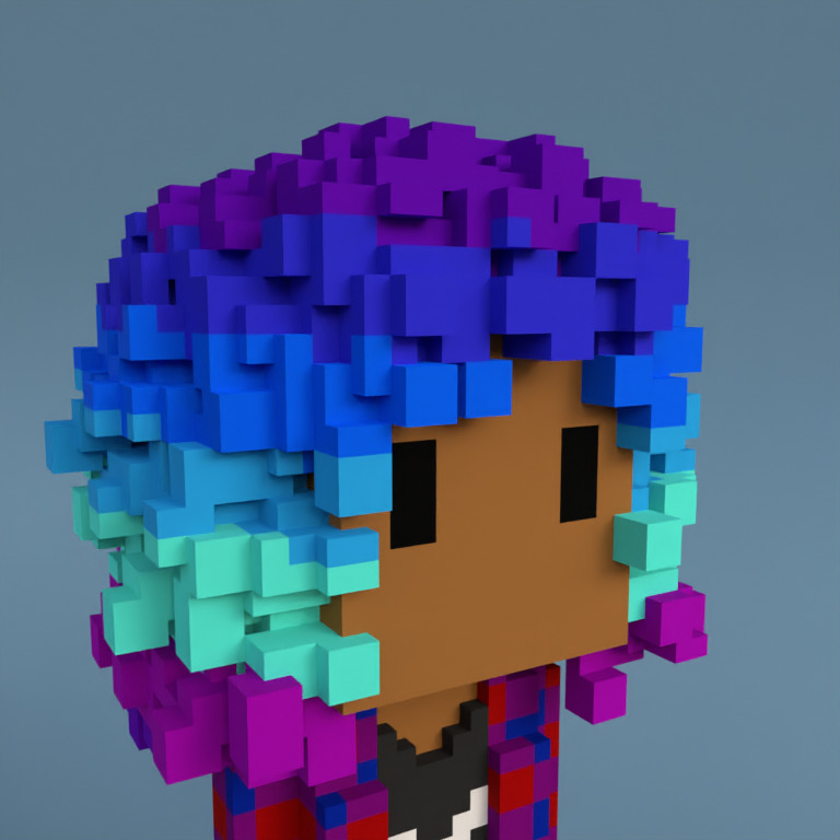 Meebit #7923 — Portrait