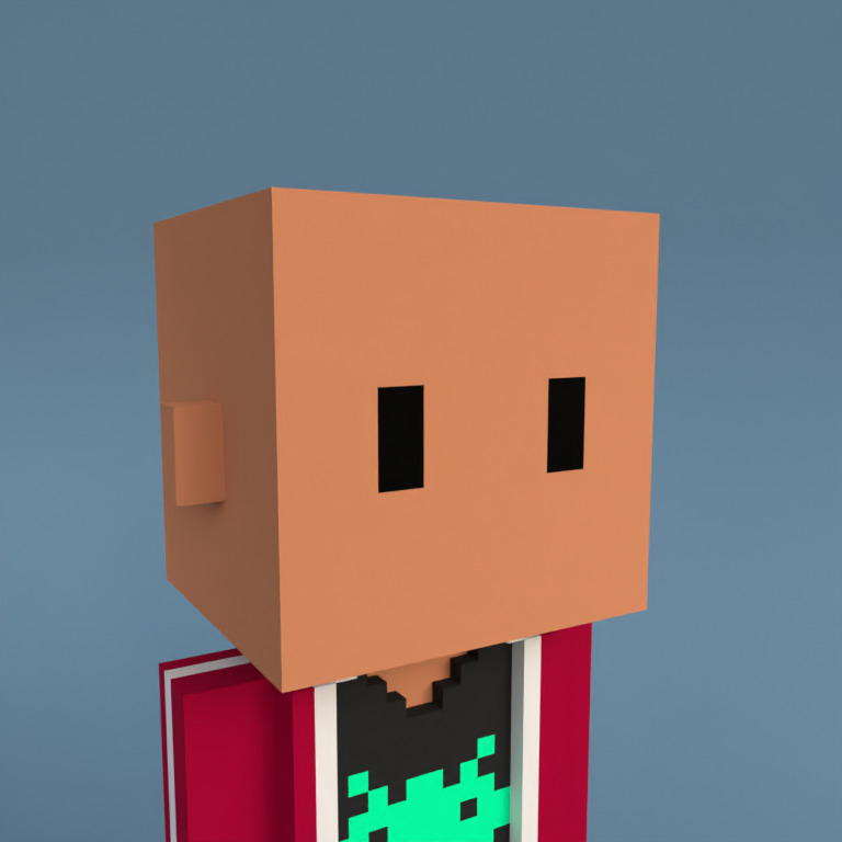Meebit #7925 — Portrait