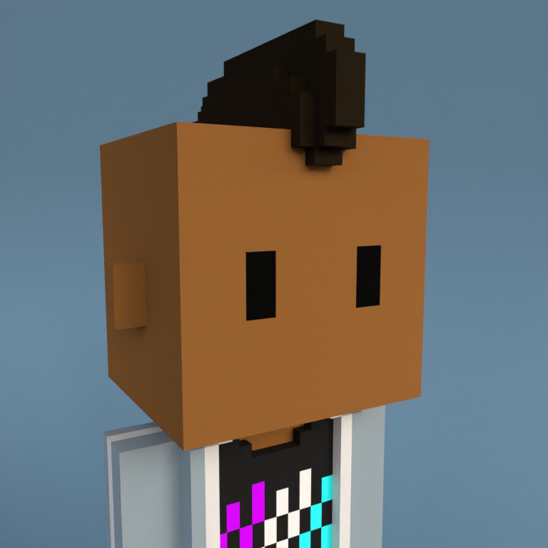 Meebit #7929 — Portrait