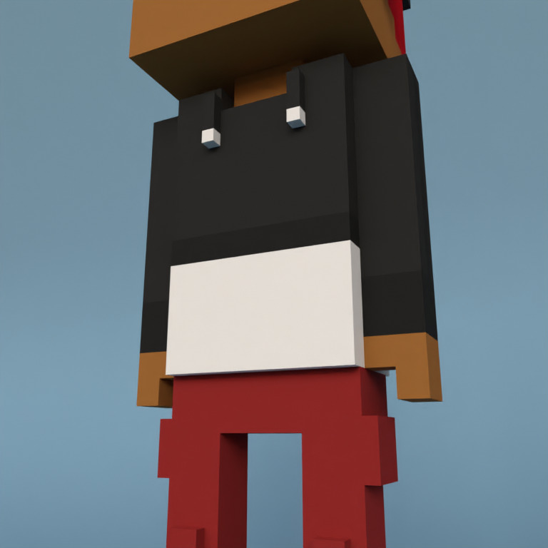 Meebit #7931 — Outfit