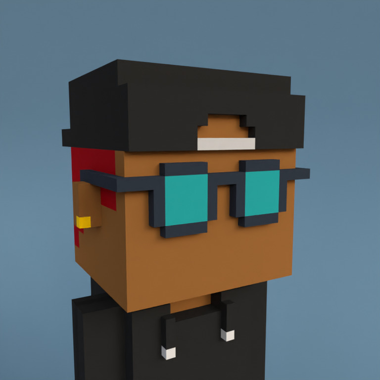 Meebit #7931 — Portrait