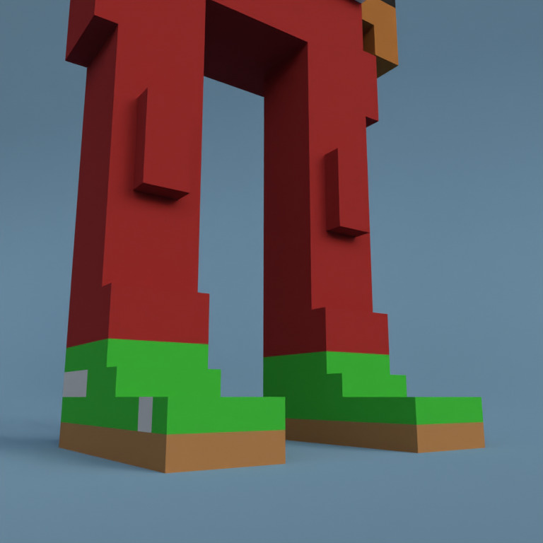 Meebit #7931 — Shoes