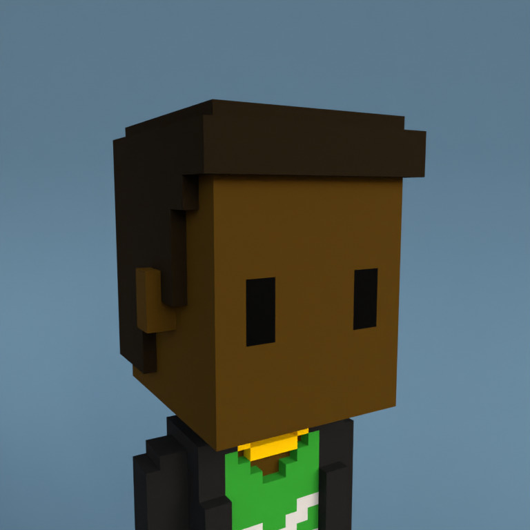 Meebit #7932 — Portrait