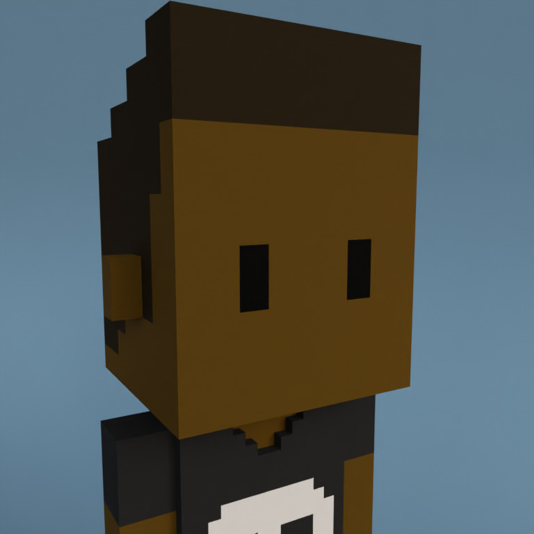 Meebit #7933 — Portrait