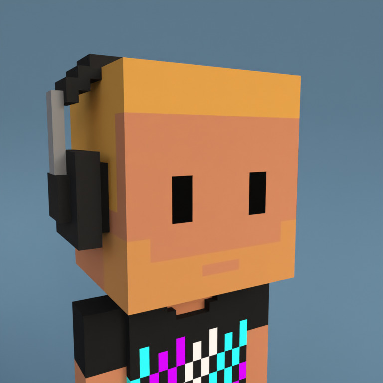 Meebit #7938 — Portrait