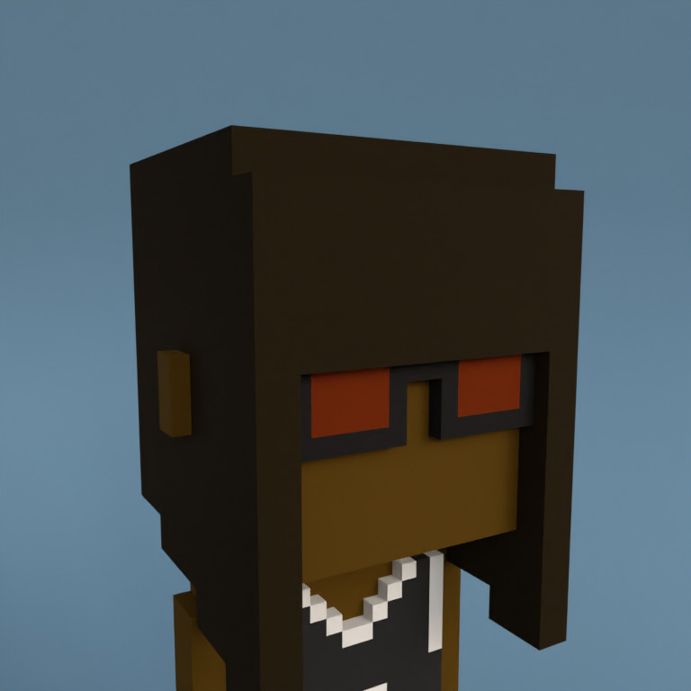 Meebit #7942 — Portrait