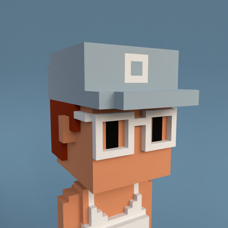 Meebit #7944 — Portrait