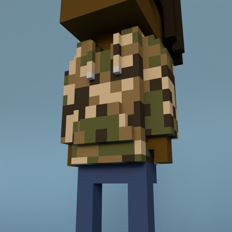 Meebit #7945 — Outfit