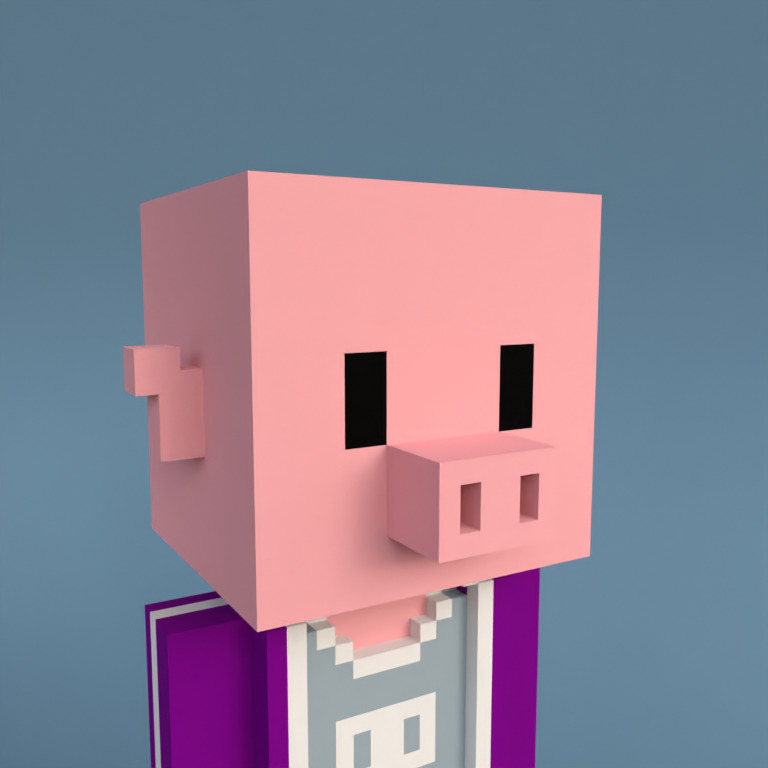 Meebit #7958 — Portrait