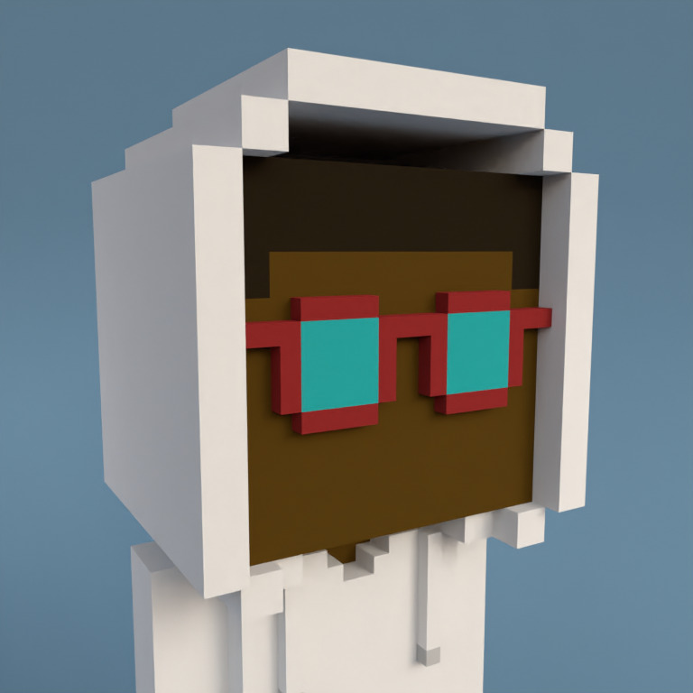 Meebit #7961 — Portrait