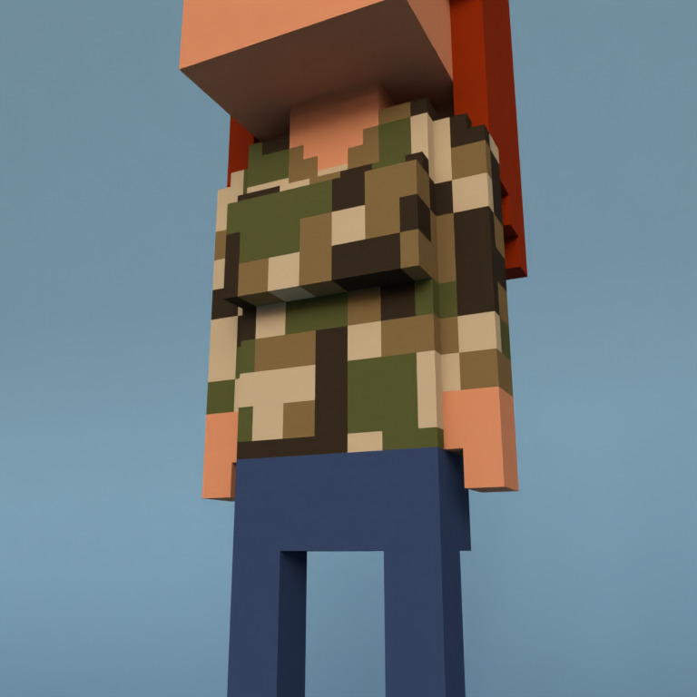 Meebit #7962 — Outfit