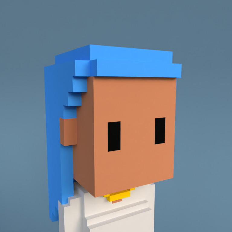 Meebit #7969 — Portrait