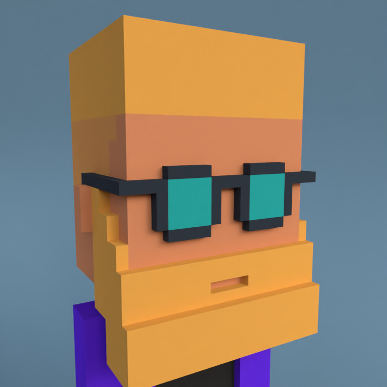 Meebit #7973 — Portrait